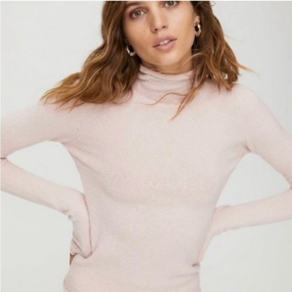 Aritzia Wilfred Darling Turtleneck Sweater